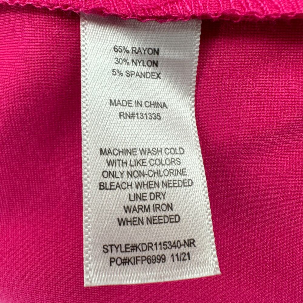 Socialite x Nordstrom | NWT | Small | Cutout Bodycon Mini Dress in Pink Peacock - Picture 8 of 9